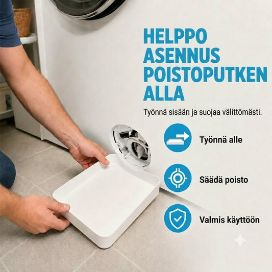 Pyykinpesukoneen valuma-allas / Pesukoneen vuotosuoja