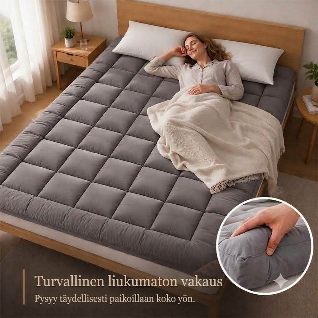 Pehmeä tikattu sijauspatjansuojus